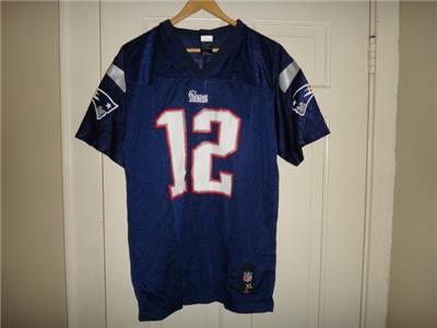 Tom Brady New England Patriots Nfl Kids Navy Home Mid Tier Jersey