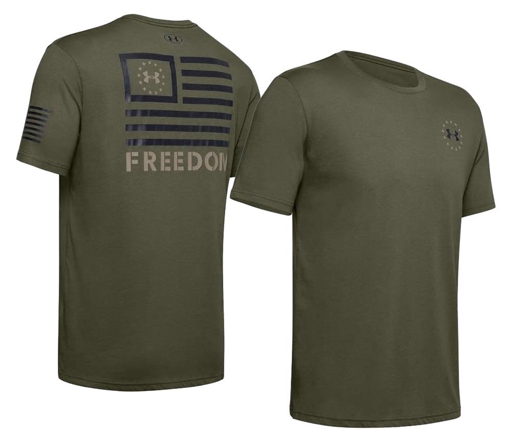 NWT Under Armour Men s UA Freedom Banner T Shirt 1352147 eBay