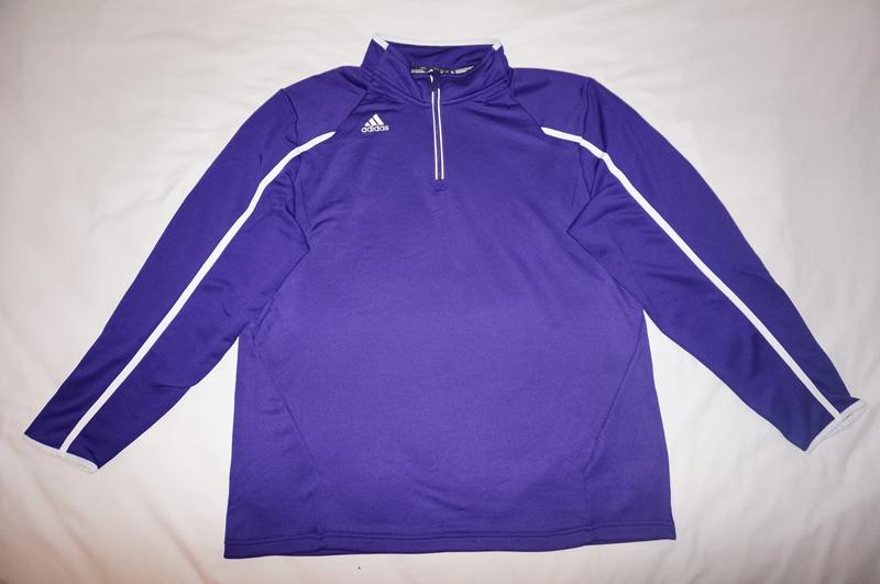 Adidas Mens Big & Tall Climalite Coaches 1/4 Zip Performance Pullover ...