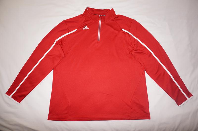 Adidas Mens Climalite Coaches 1/4 Zip Performance Pullover Jacket | eBay