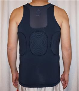 adidas padded compression shirt