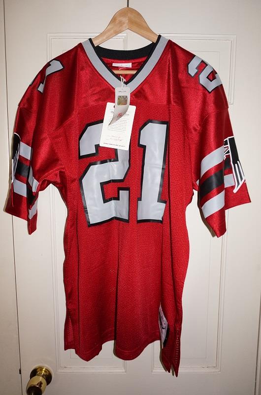 Deion Sanders 1989 Atlanta Falcons Mitchell & Ness Authentic Throwback Jersey eBay