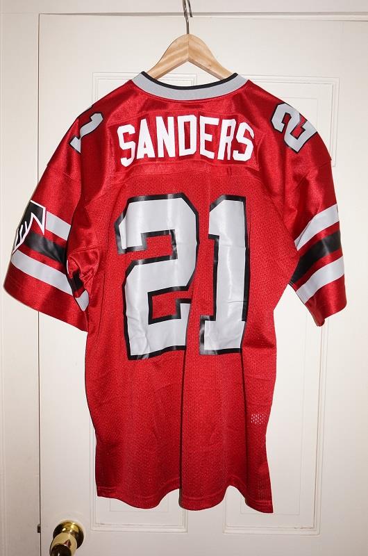 Deion Sanders 1989 Atlanta Falcons Mitchell & Ness Authentic Throwback Jersey eBay