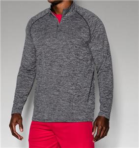 Under Armour Men's UA Tech 1/4 Zip Shirt 1242220 Black