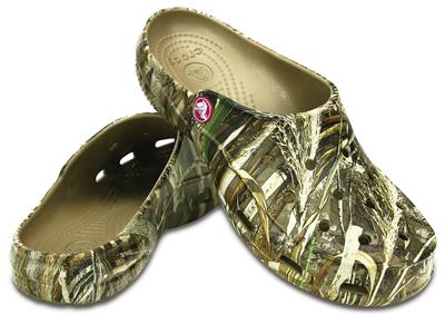 max 5 camo crocs