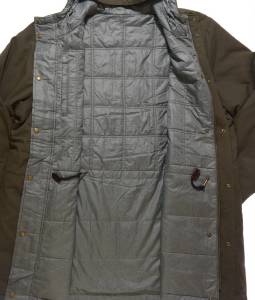 LANDS' END Mens TALL Sportsman Reversible Parka XXL XXL/T