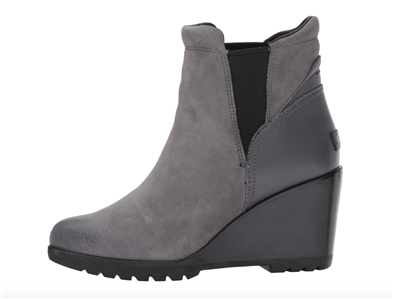 sorel after hours waterproof suede chelsea boot