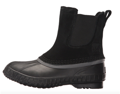 Sorel Boys Cheyanne II Chelsea Pull On Boot Youth 1-2-3-4-7 Suede Winter Snow