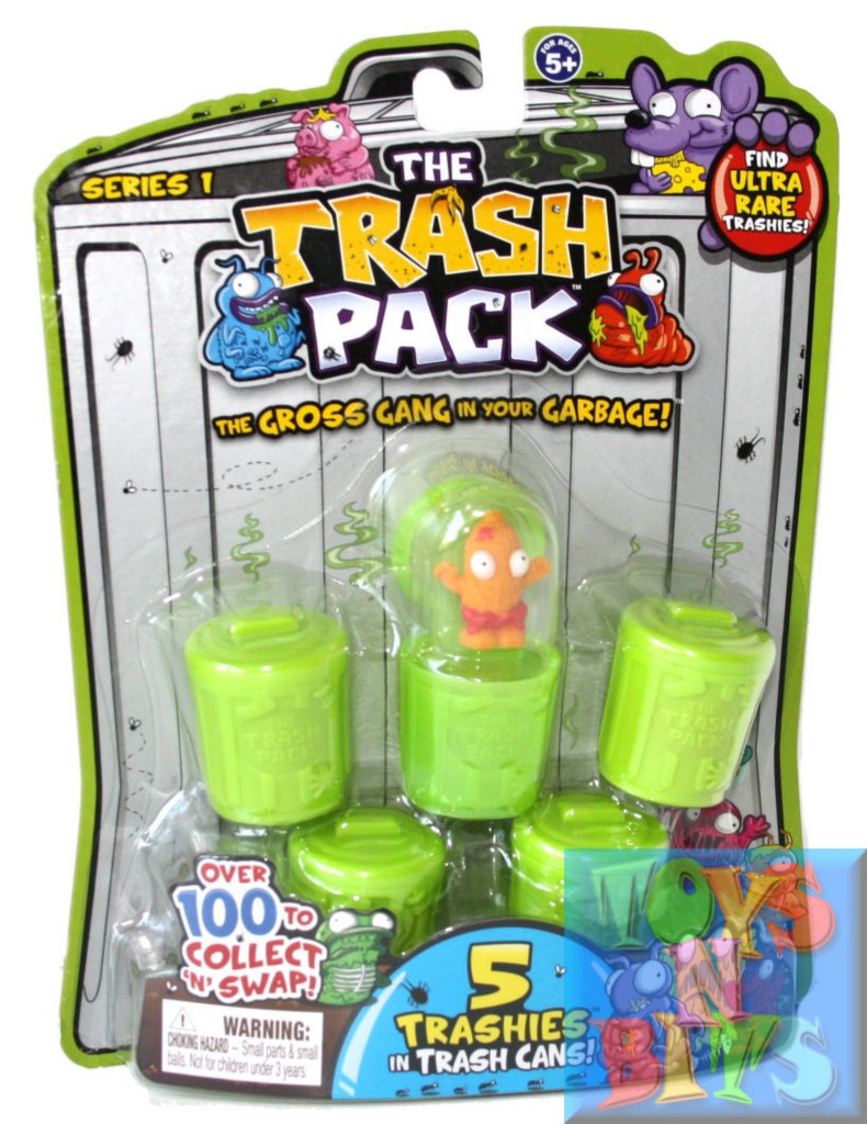 The Trash Pack 5 Trashies in Trash Cans Series 1 Pack | eBay