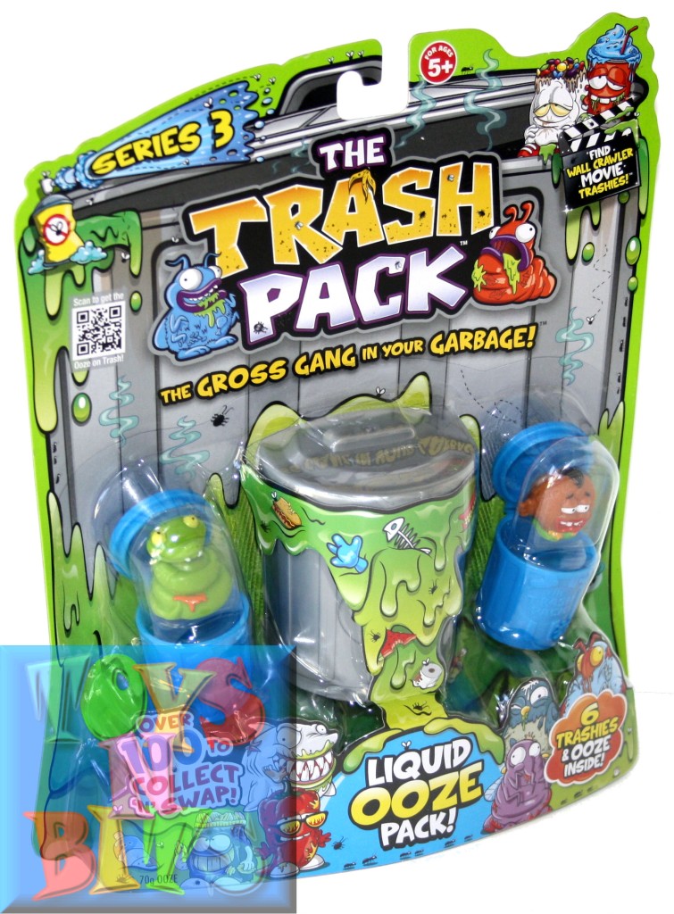 The Trash Pack 6 Trashies in Trash Cans Bins LIQUID OOZE Series 3 | eBay