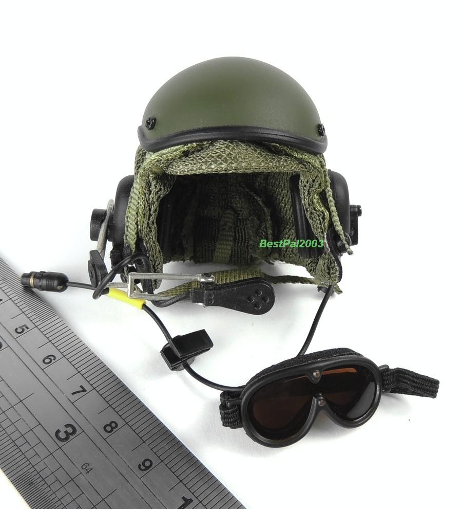 Hot Toys US Army CVC Combat Vehicle Crew 16 Scale Tanker Helmet + Goggles eBay