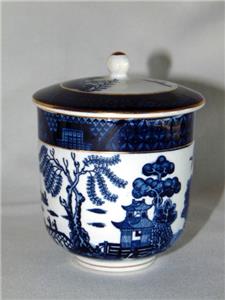 Vintage Blue Willow DOUBLE PHOENIX N.K.T. Nikko Japan