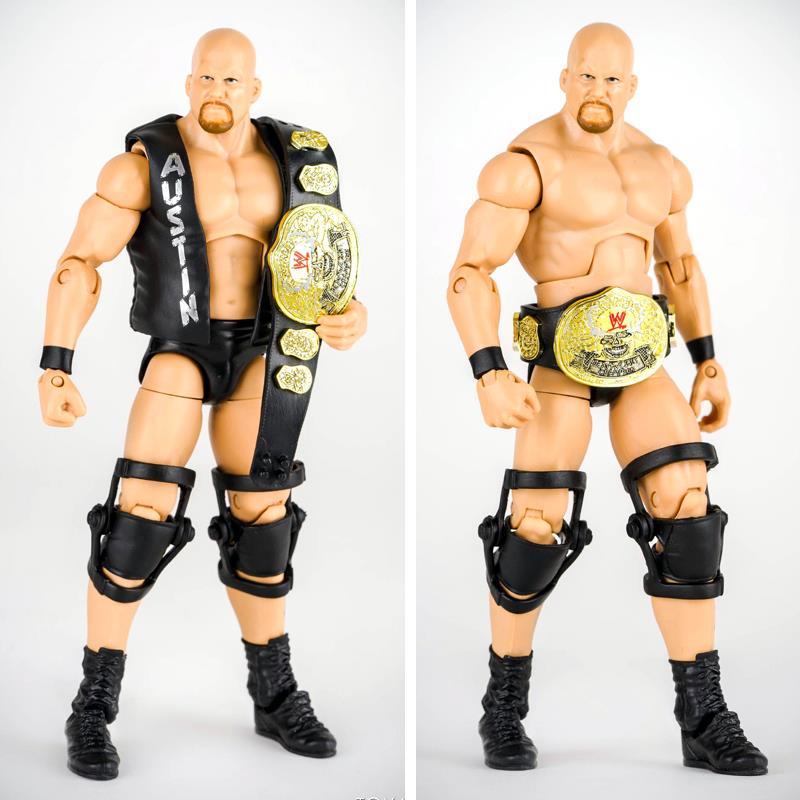 wwe defining moments elite stone cold steve austin figure