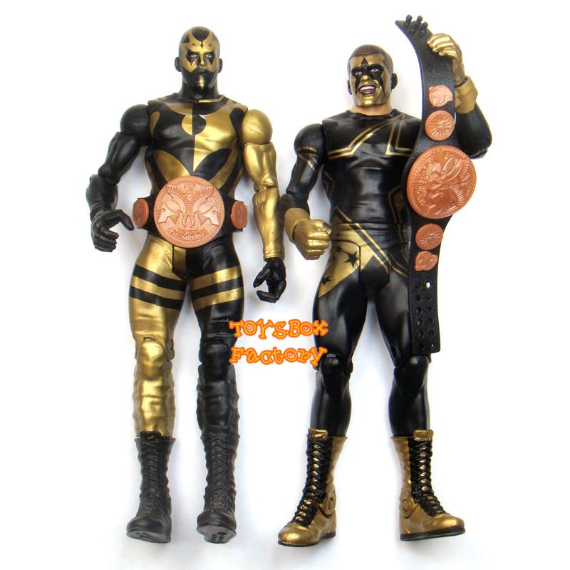 2x WWE Goldust & Stardust Cody Rhodes Tag Team Belt Action ...