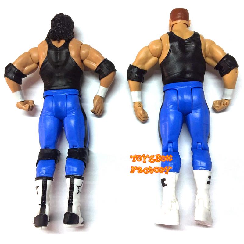 Battle Pack WWF WWE Hart Foundation Bret Hart Jim Neidhart Action Figure Kid Toy