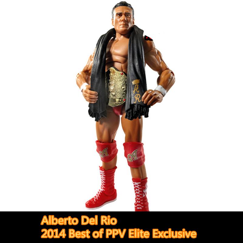 2014 Best Of Ppv Elite Alberto Del Rio Wwe Wrestling Action Figure