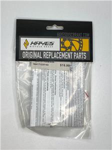 ENET 4 Paia Pastiglie Freno A Disco Semi-metalliche – Per Hayes Stroker, Ryde, Radar, Dyno, Prime Sport, Dimensioni 27x26,5x4 Mm - 4