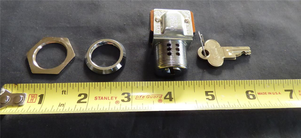 Heavy Duty DPDT Key Operated Switch Keyswitch New CCTV eBay