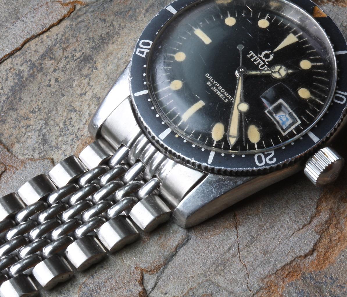 Titus diver outlet watch