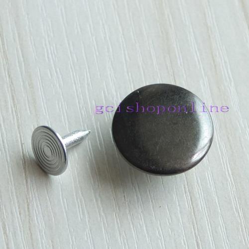 17 mm 0,67" mirar dentro fino Jean Tack botón a presión remache sin coser 10 25 50 100 - Imagen 4 de 4