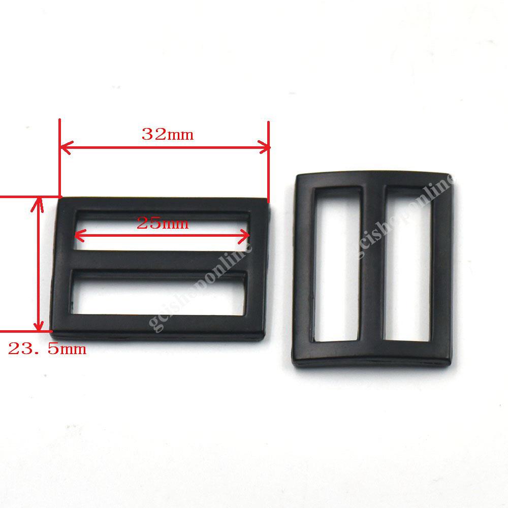 Alloy Adjustor Triglides Slides For Buckle Backpack Bag Belt Webbing 19mm 25mm B 