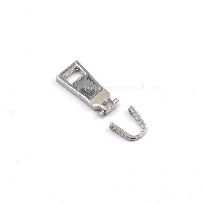 #5 Zipper Fixer Repair Pull Tab Instant Kit Pants Replacement Molded Slider Fix - Picture 10 of 10