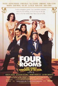 映画ポスター Four Rooms キャスト集合 USAオリジナル ヴィンテージ FOUR ROOMS - 27