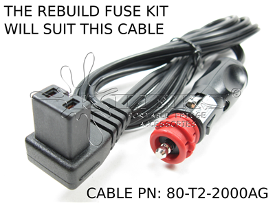 Dometic Waeco Cigarette Lighter Plug Fuse Kit Suit Cf Cfx Fridge Cable Cord Lead Ebay